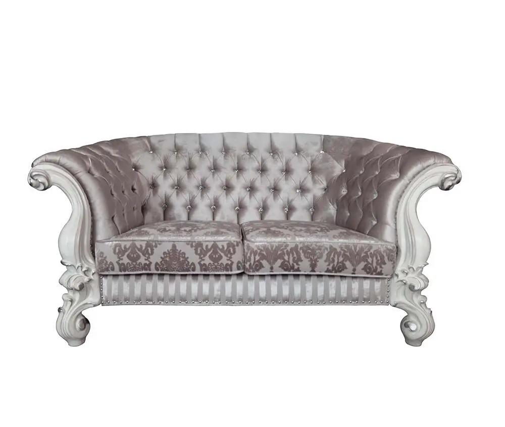 Versailles - Loveseat With 5 Pillows by Unique Piece Furniture