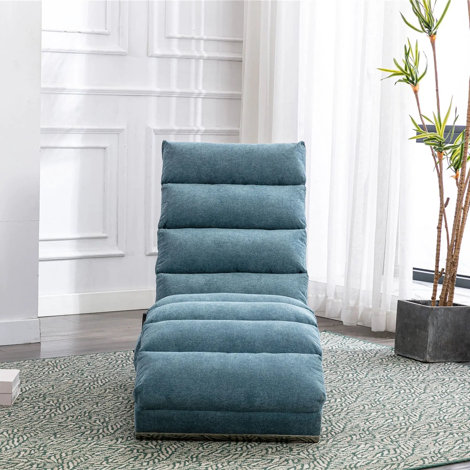 Massage Chaise Lounge Indoor With Remote Control, Ergonomic Electric Massage Lounger by Unique Piece Furniture