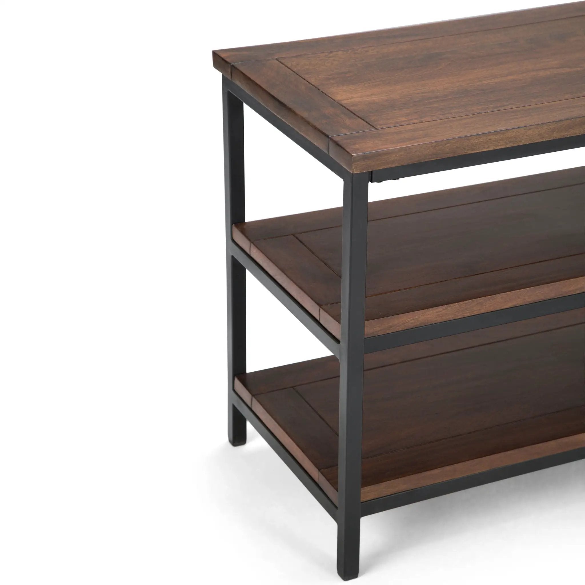Skyler - TV Media Stand - Dark Cognac Brown by HouseOfZazla
