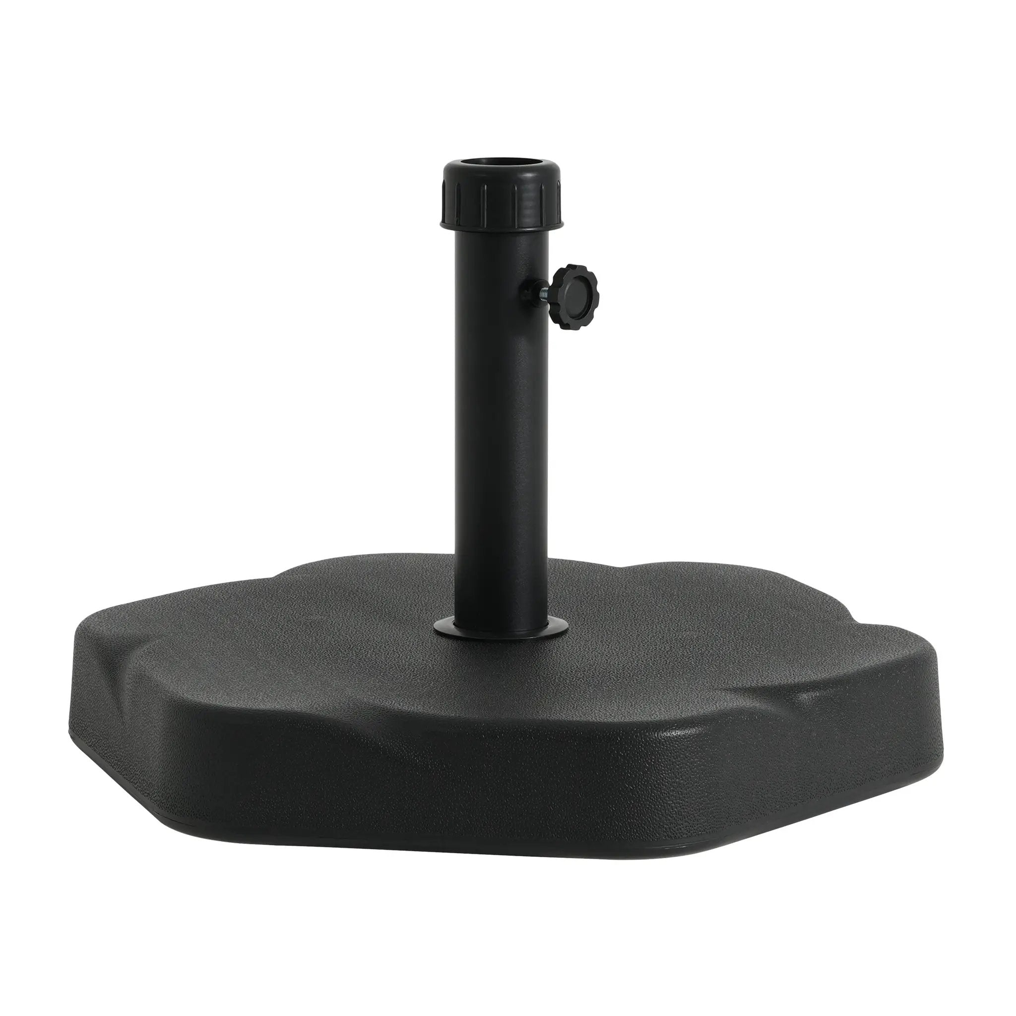 Hex Shape Outdoor 65-Pound Umbrella Base by HouseOfZazla
