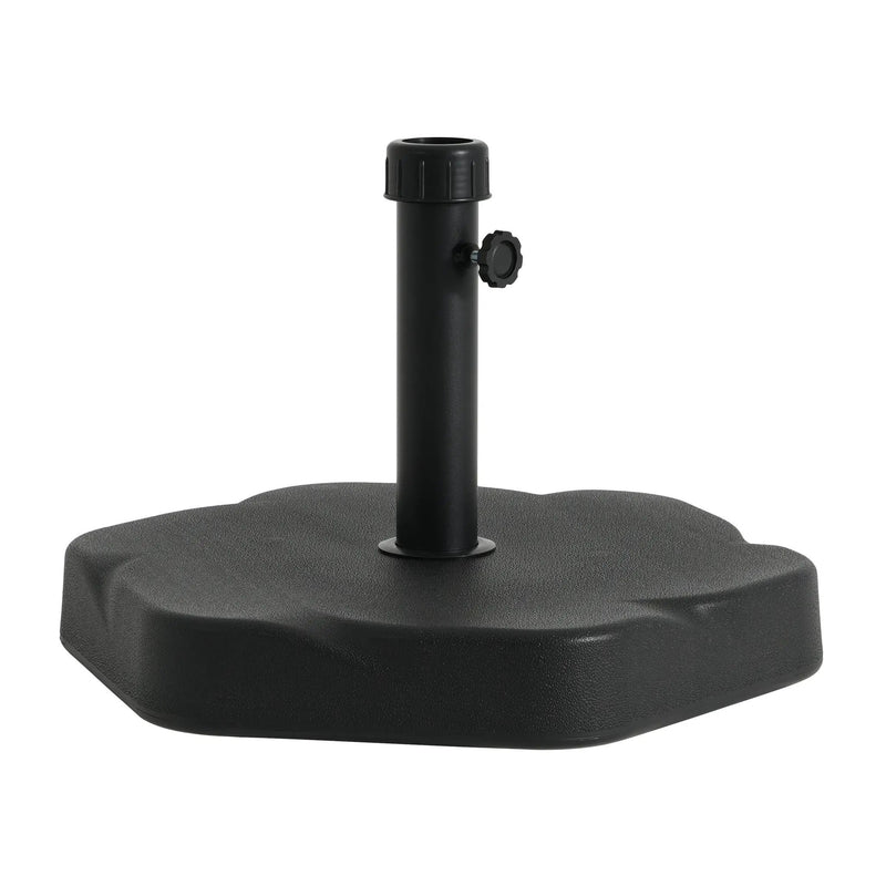 Hex Shape Outdoor 65-Pound Umbrella Base by HouseOfZazla