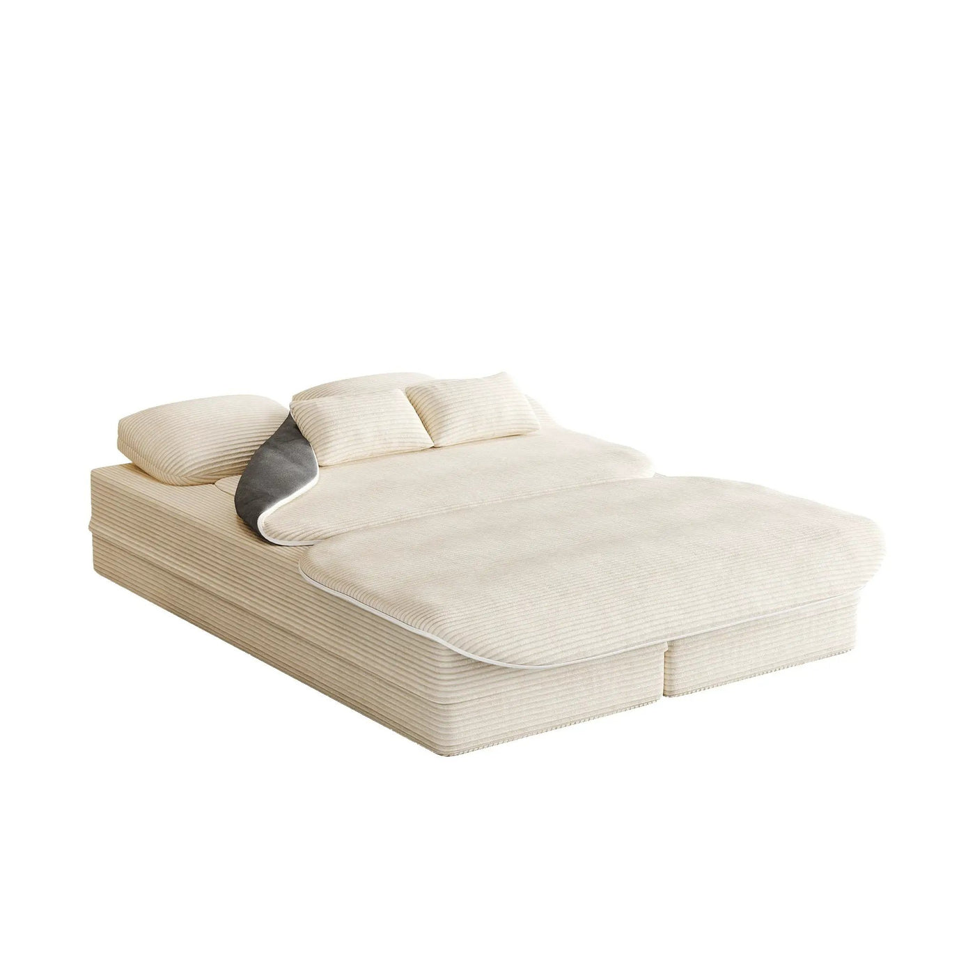 2 In 1 Foldable Sofa Bed With Multi Functional Blanket by HouseOfZazla
