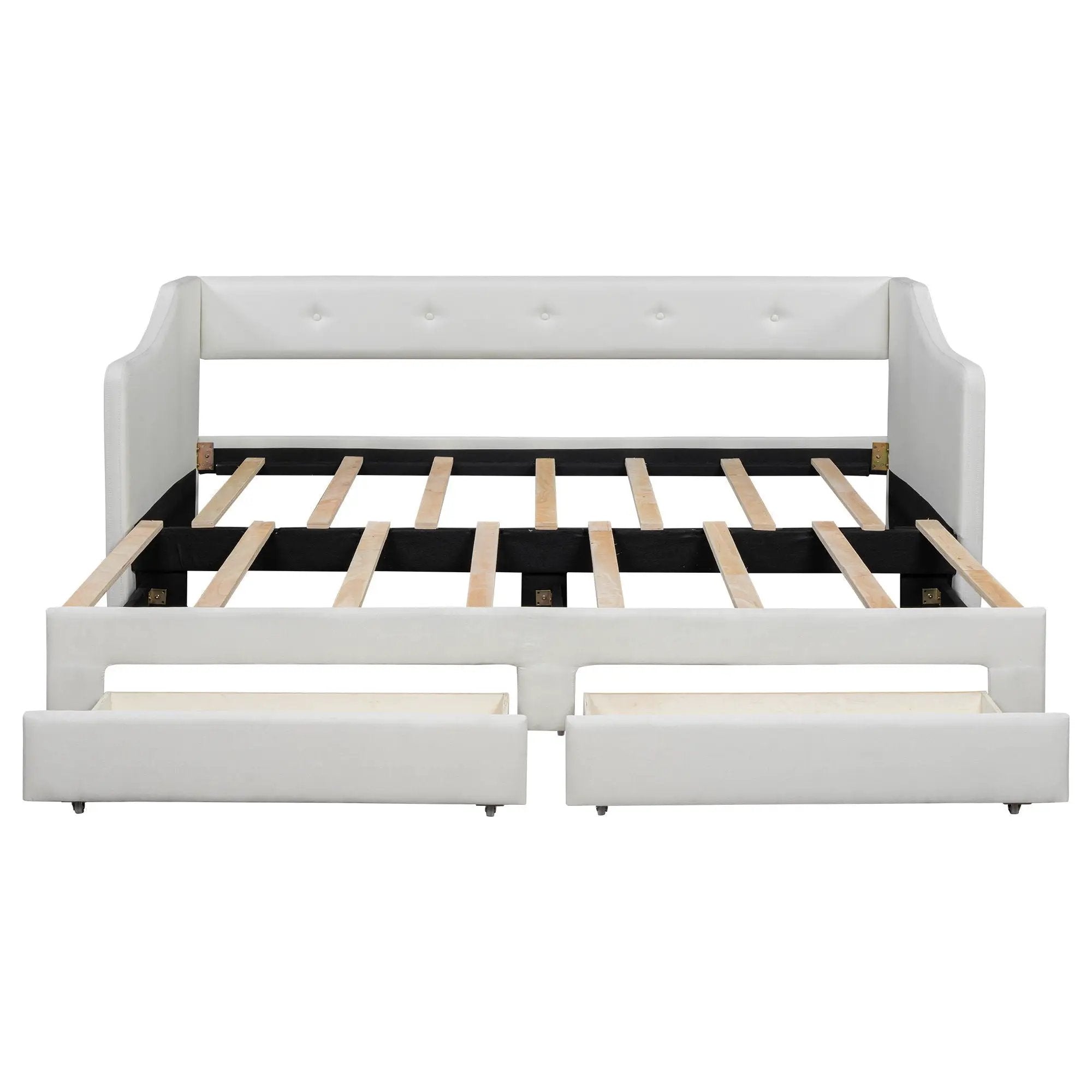 Upholstered Daybed With 2 Drawers by HouseOfZazla
