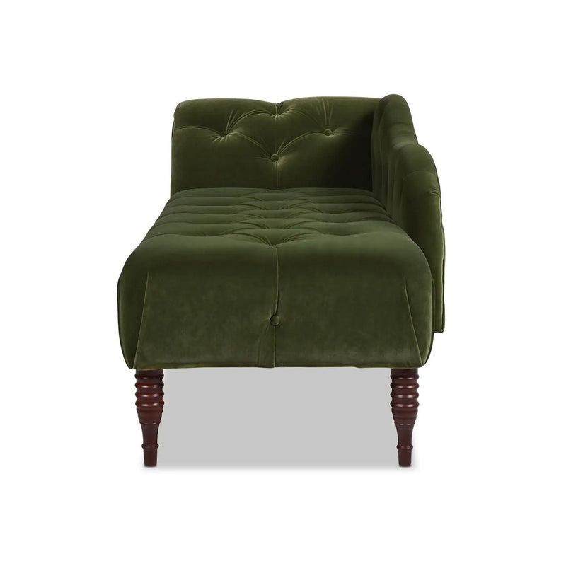 Samuel - Tufted Roll Arm Chaise Lounge by HouseOfZazla