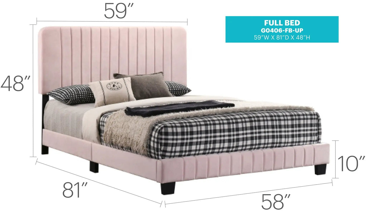 Channel Tufted Bed by HouseOfZazla