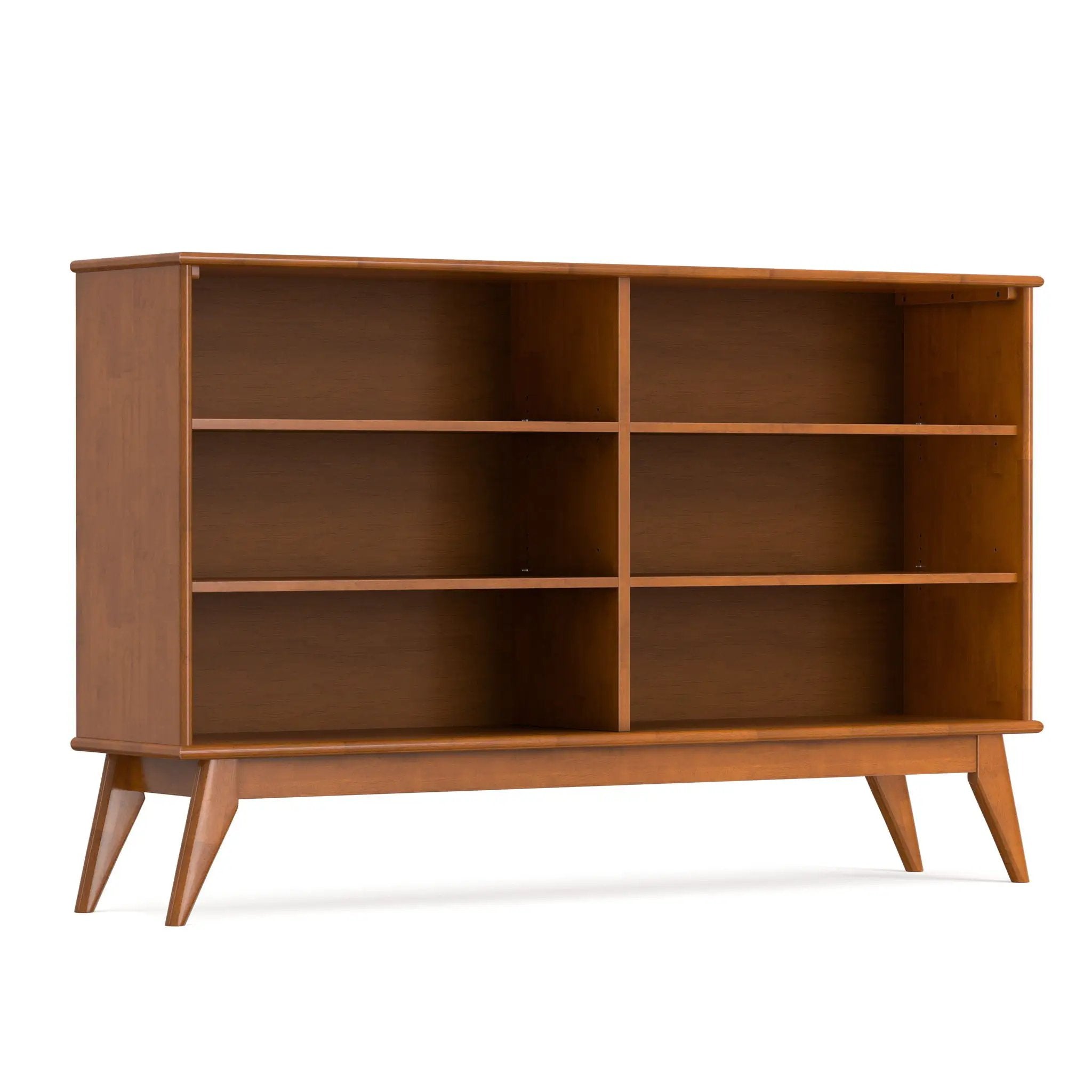 Draper - Handcrafted Low Bookcase by Unique Piece Furniture