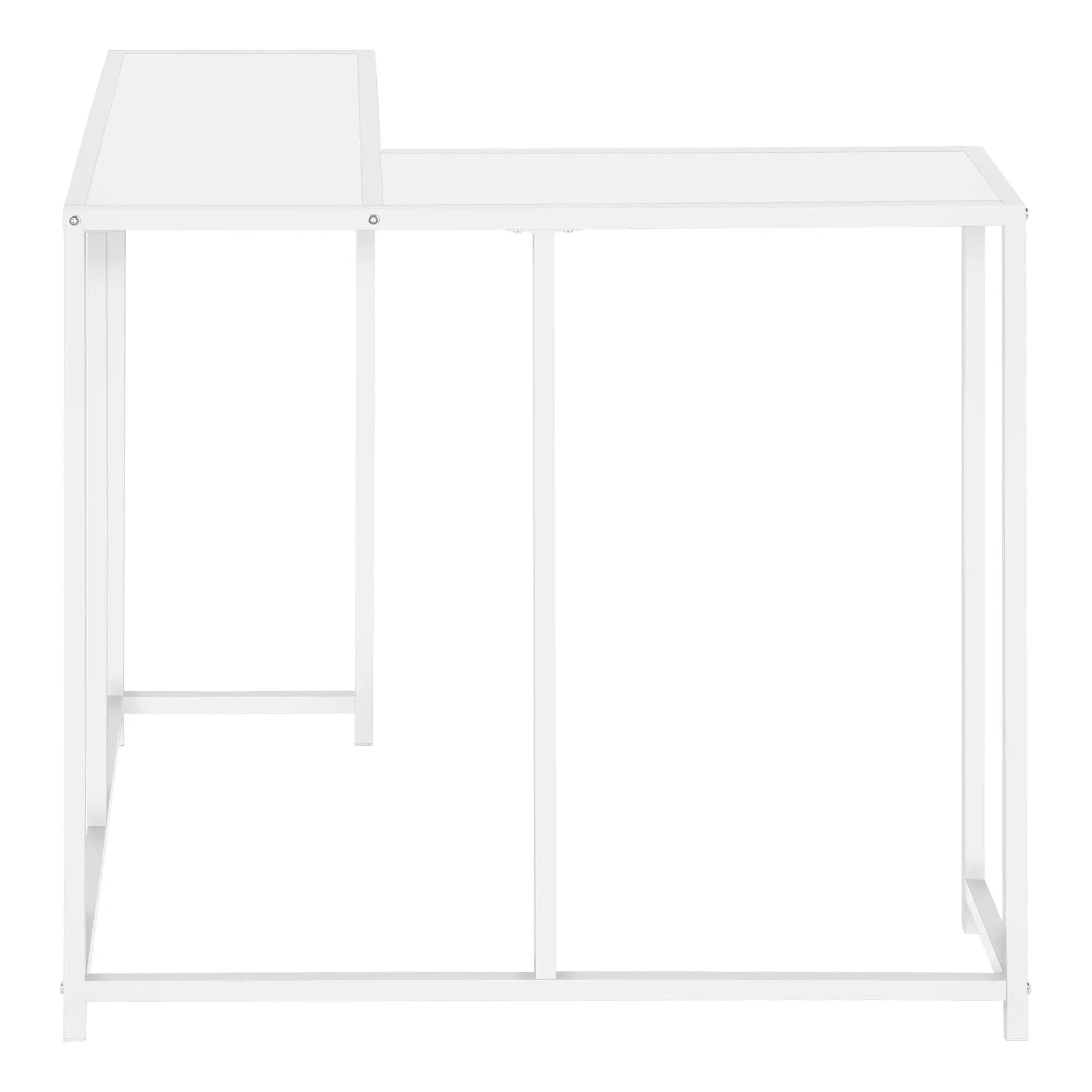 Corner Accent Console Table For Entryway, Unique L-Shaped Design by Unique Piece Furniture