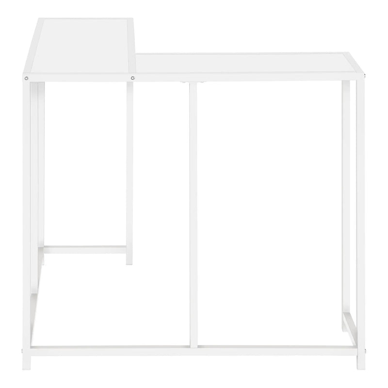 Corner Accent Console Table For Entryway, Unique L-Shaped Design by Unique Piece Furniture