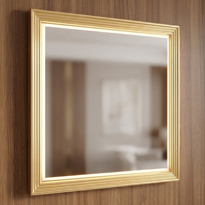 Obsession - Square Mirror - White by HouseOfZazla