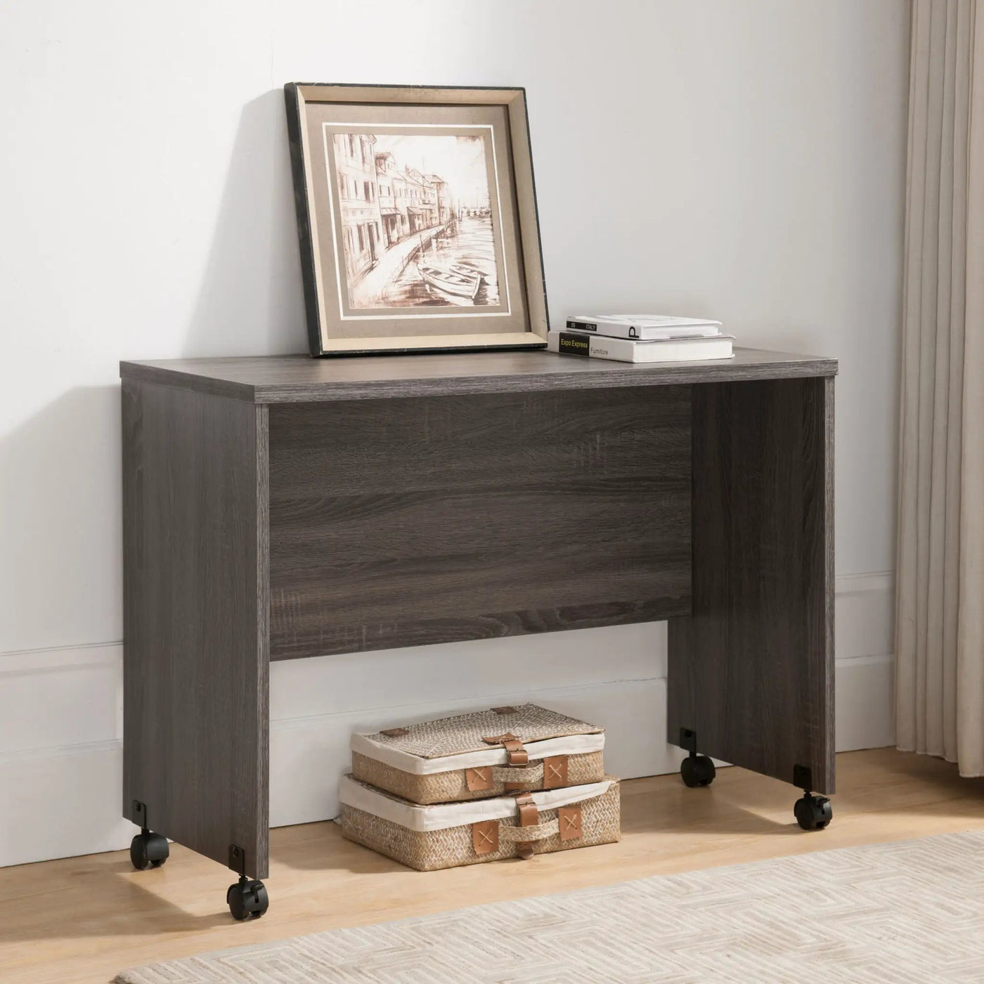Printer Mobile Stand, Computer Desk, Home Office Desk by HouseOfZazla