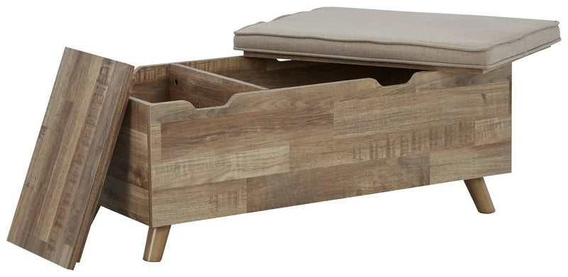 Gerdanet - Storage Bench - Beige by Unique Piece Furniture