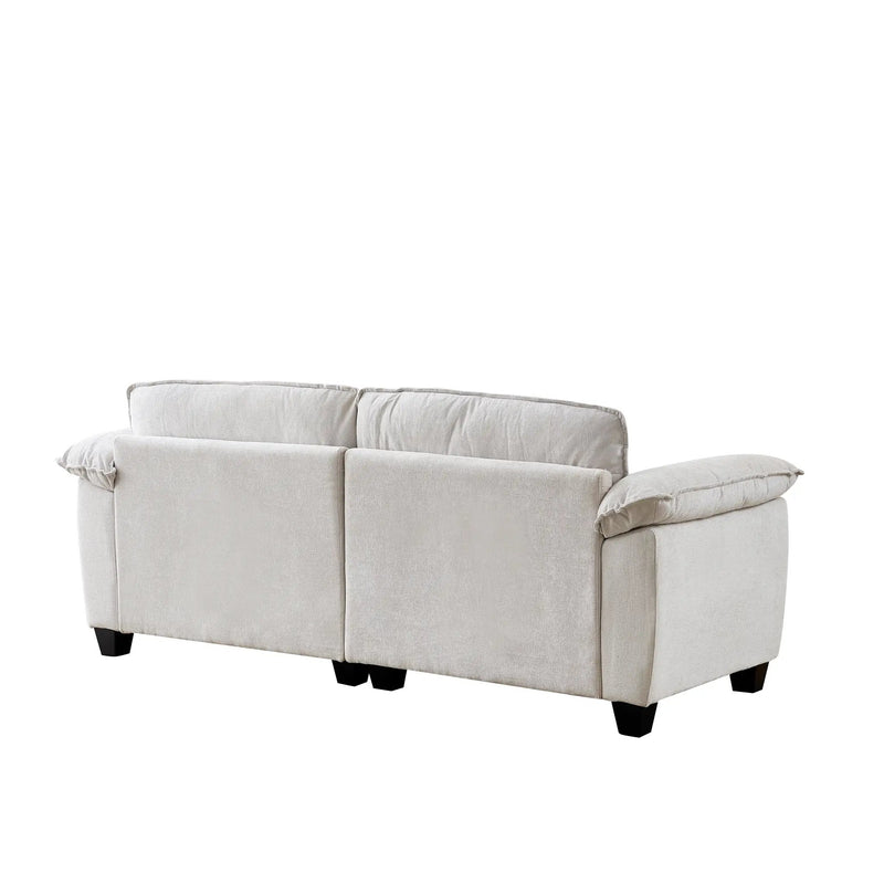 Luxury Chenille Upholstered Loveseat Couch by HouseOfZazla