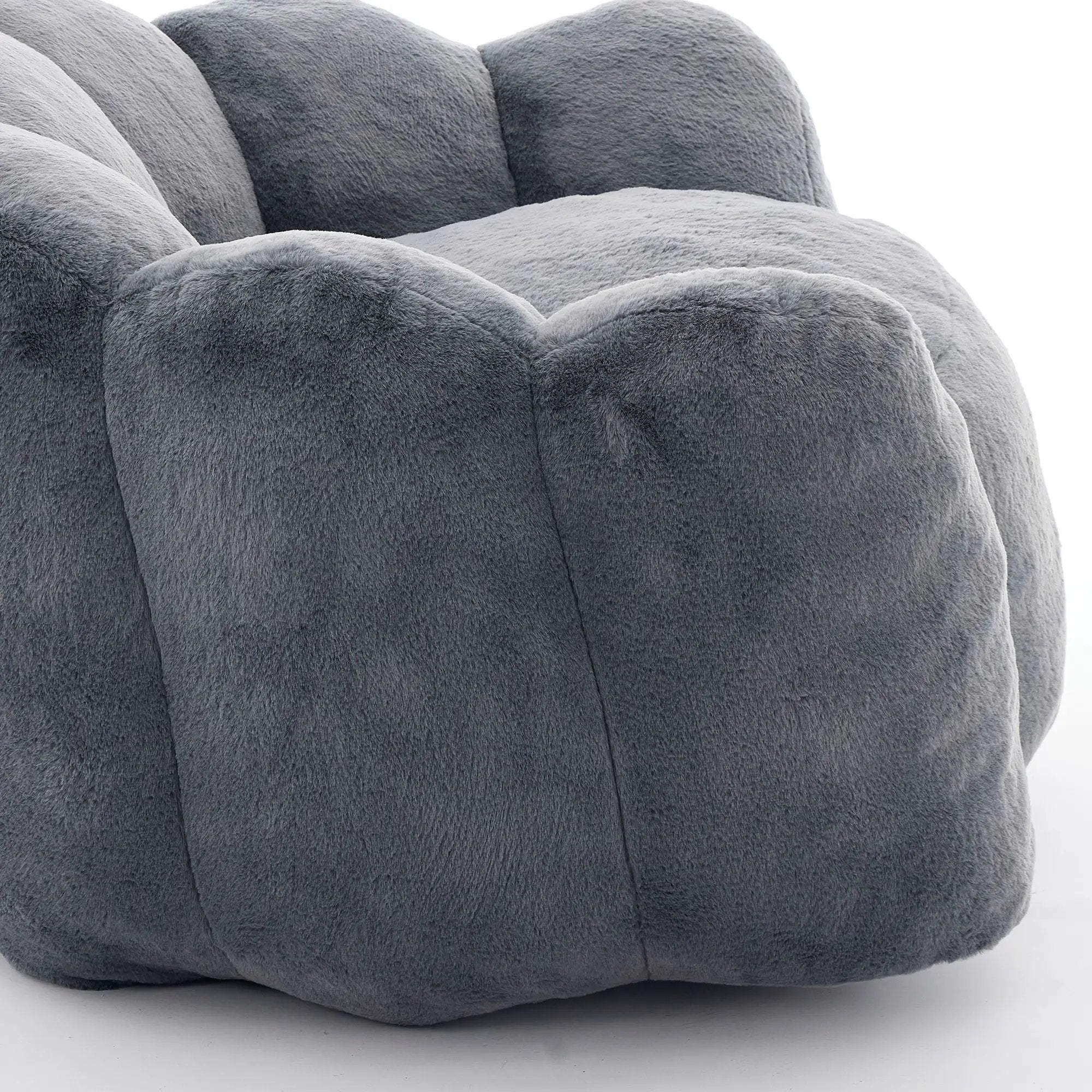 Lotus Style Compression Sofa With Pull Ring by Unique Piece Furniture