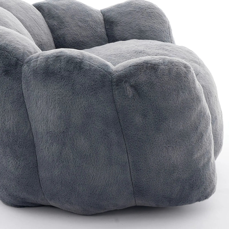 Lotus Style Compression Sofa With Pull Ring by Unique Piece Furniture