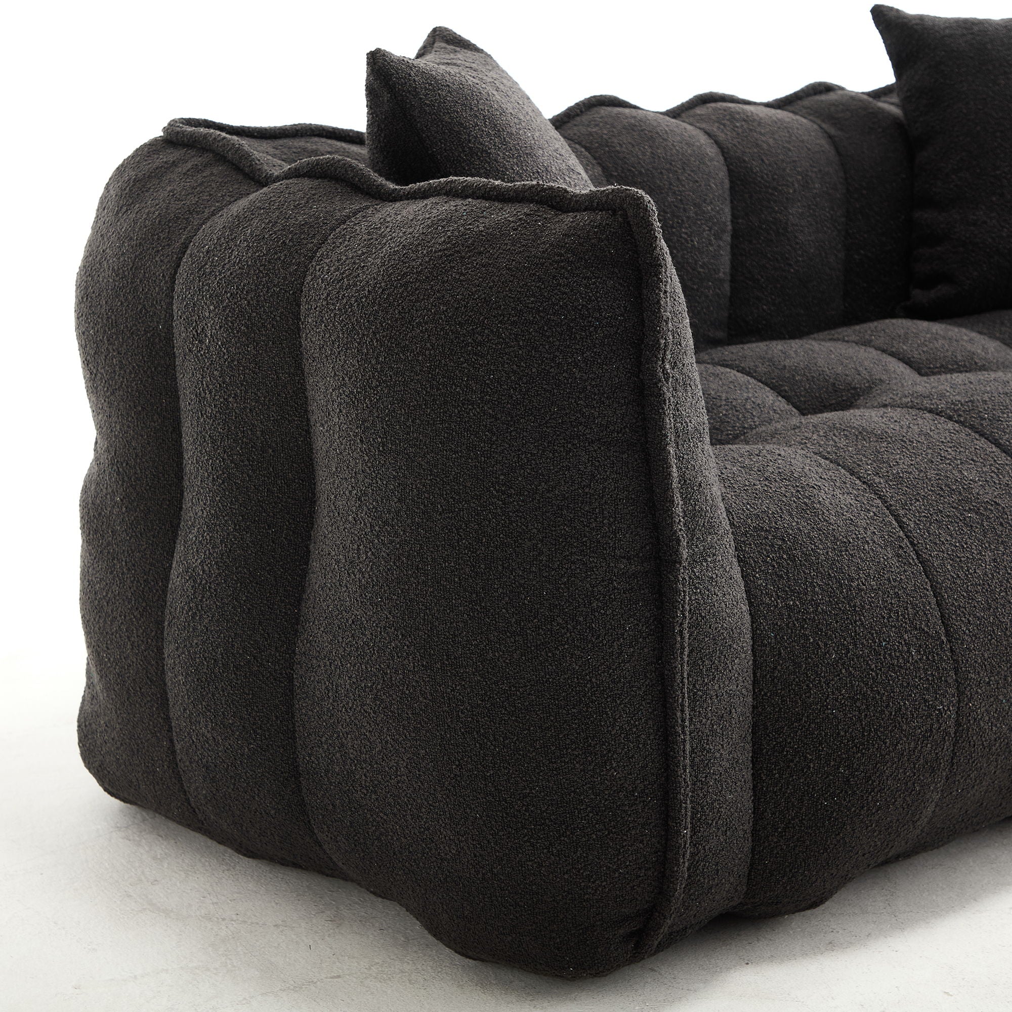 Cozy Beanbag Chair With High Resilience Foam Core For 2 by HouseOfZazla