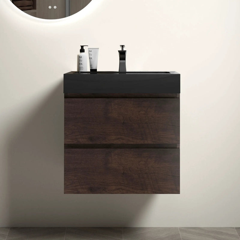 Alice Bathroom Vanity Wall Mounted With Sink by HouseOfZazla