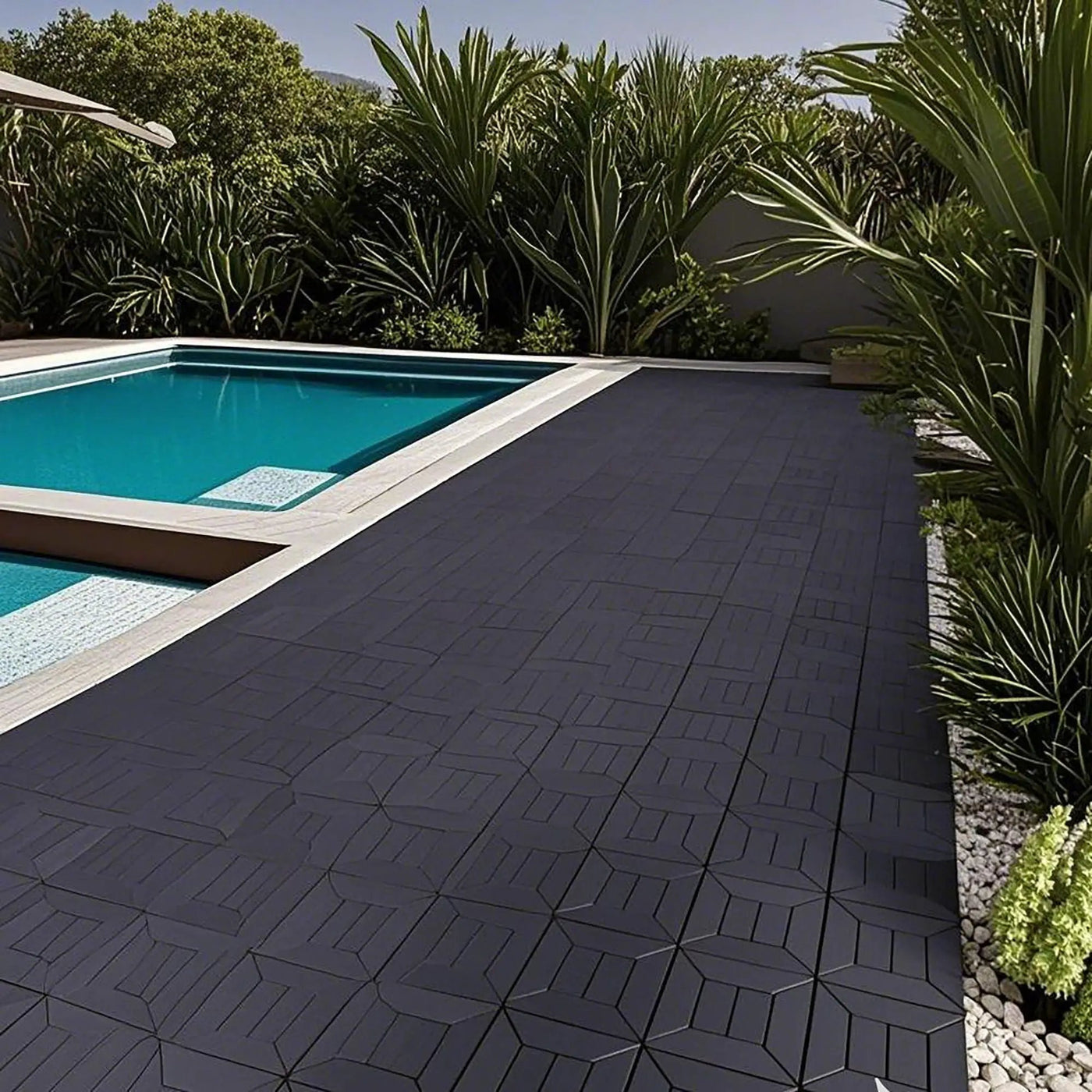 New Style Patio Diy Module Interlocking Decking Tiles, Floor Outdoor And Indoor, Easy And Quick Installation by HouseOfZazla