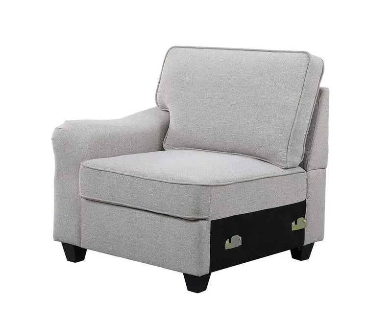 Leo - Comfor Modular Sofa And Ottoman by HouseOfZazla
