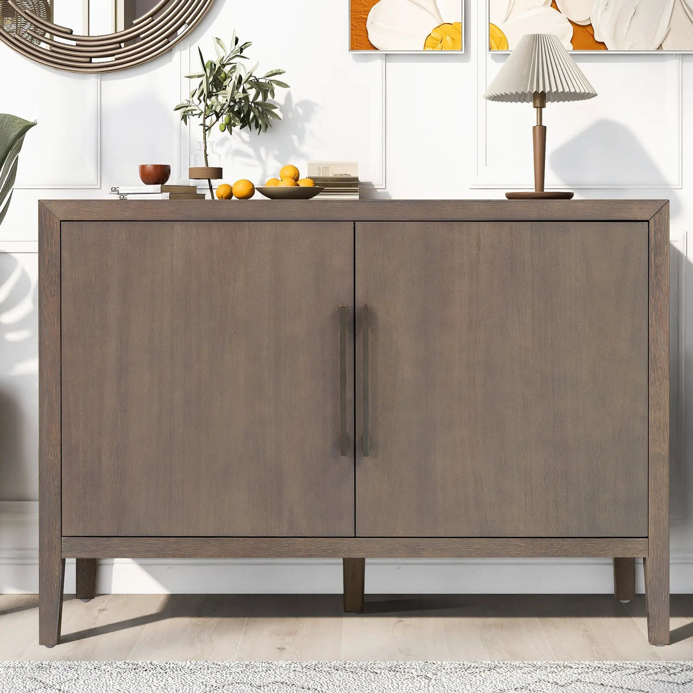 U_STYLE 47.25-Inch Farmhouse Sideboard by HouseOfZazla