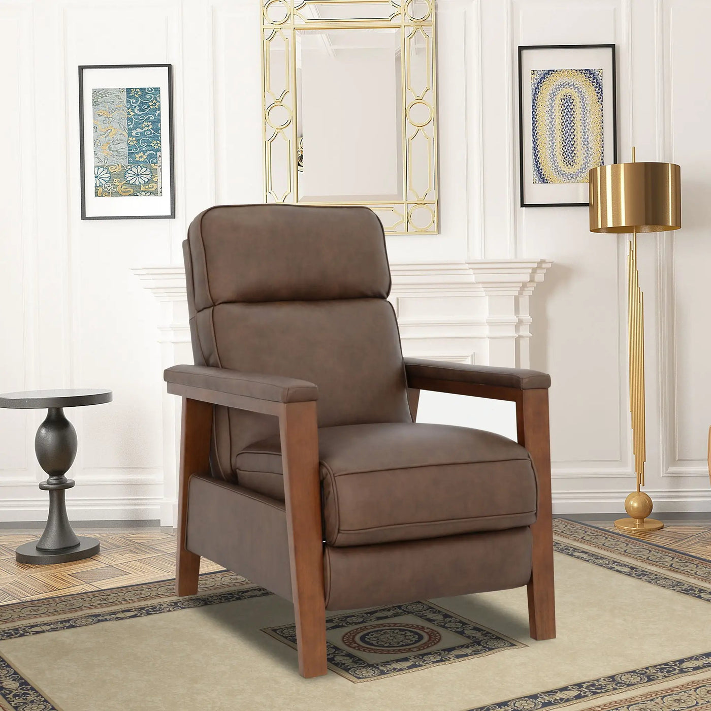 Ashland (B) - Push Thru The Arm Recliner by Unique Piece Furniture