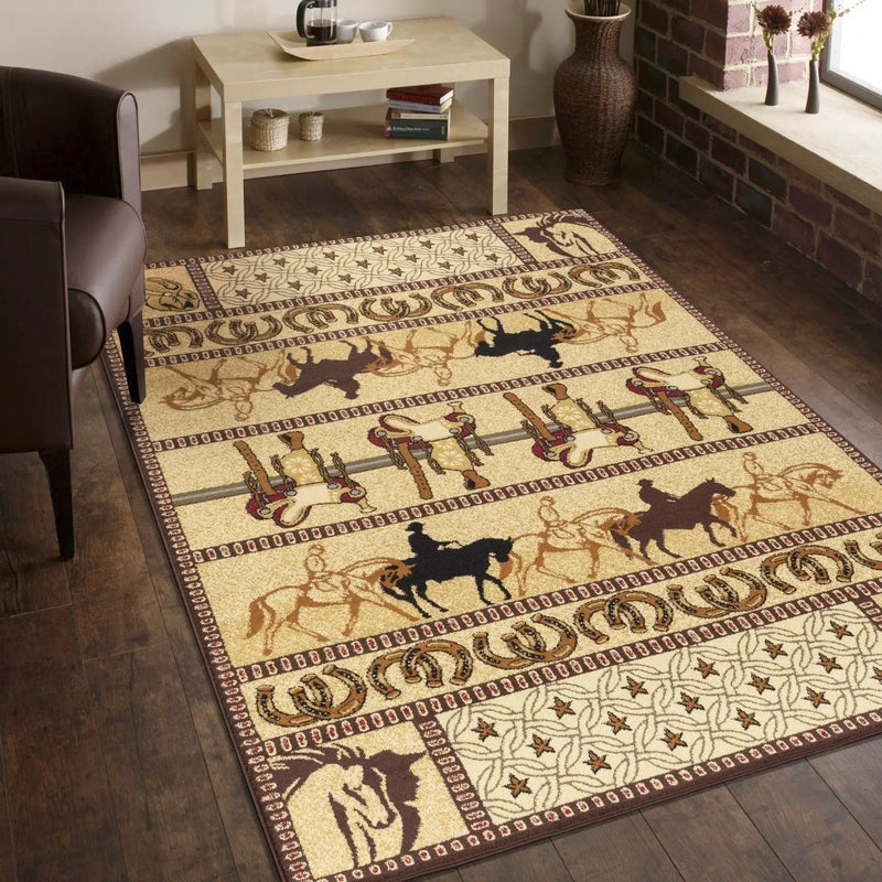 Tribes - GC_YLS4009 Southwest Area Rug by HouseOfZazla