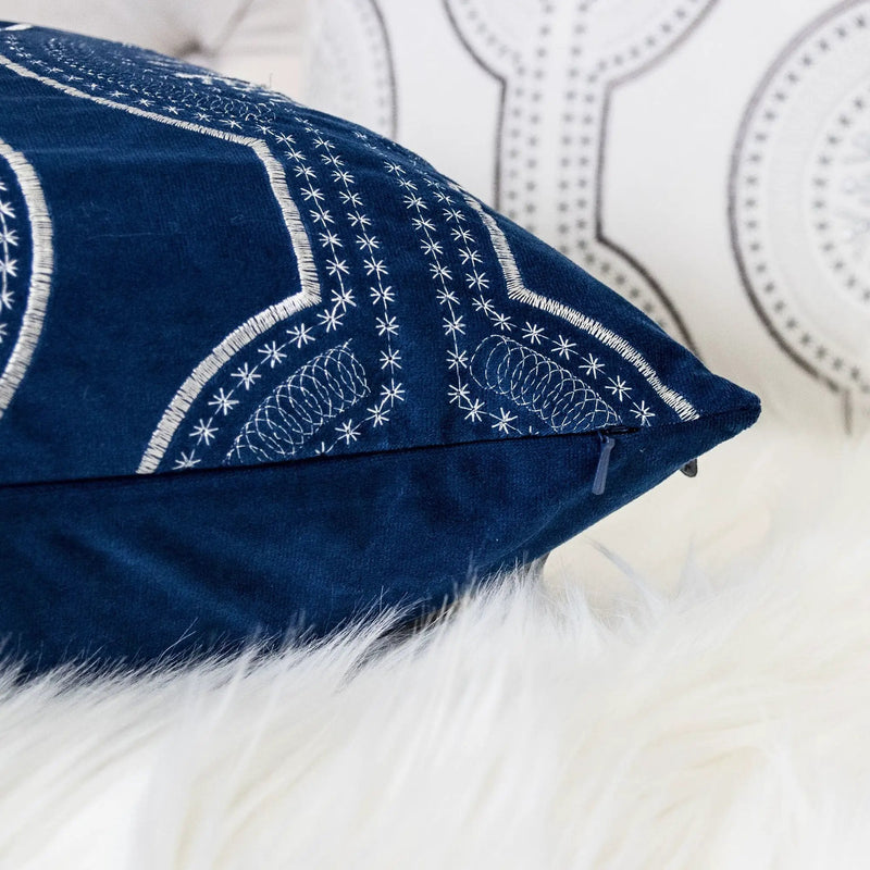 Holiday Velvet Pillow by HouseOfZazla
