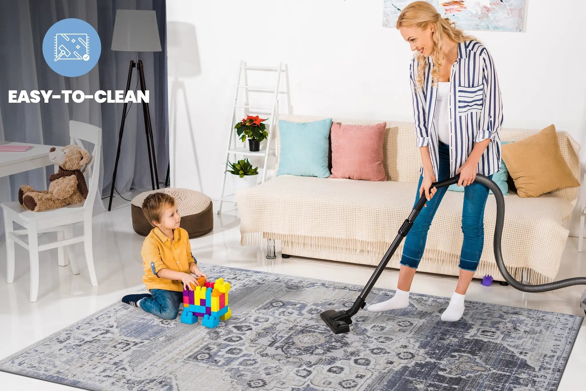 PAYAS Collection 6.7X9 Rug by HouseOfZazla