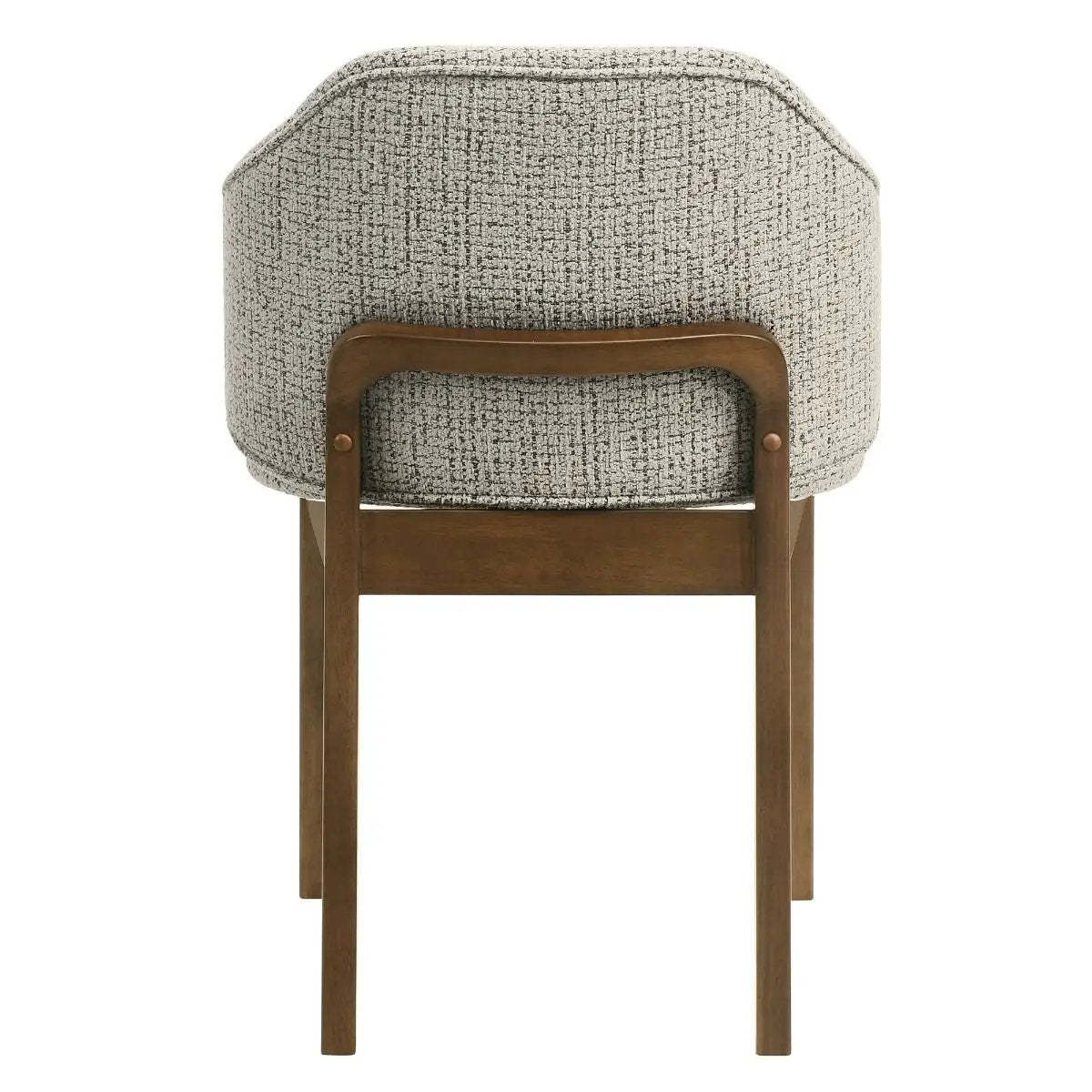 Oleia - Side Chair (Set of 2) - Chenille & Walnut by Unique Piece Furniture