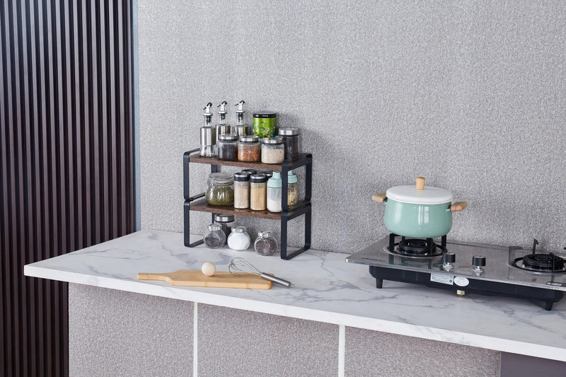 2-Tier Adjustable Storage Shelves by HouseOfZazla