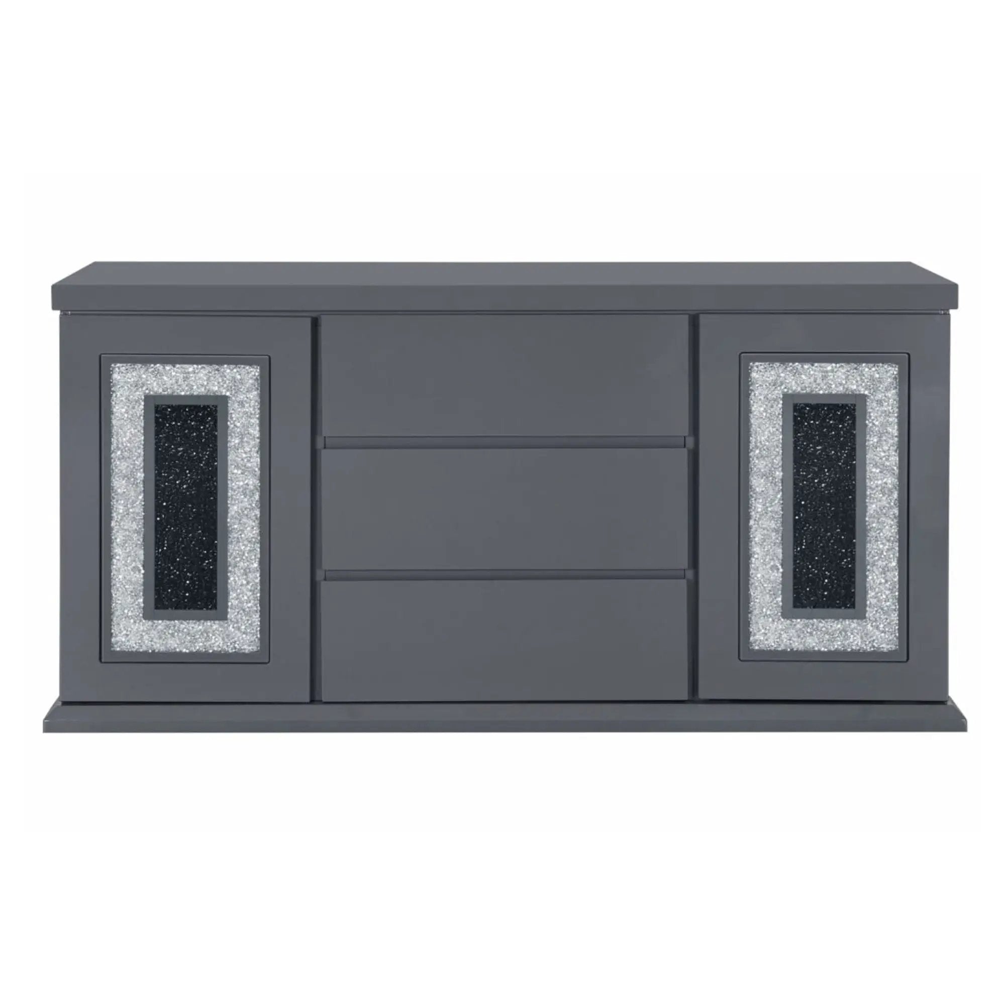 Ariya - Buffet With Clear Glass Inlay by Unique Piece Furniture