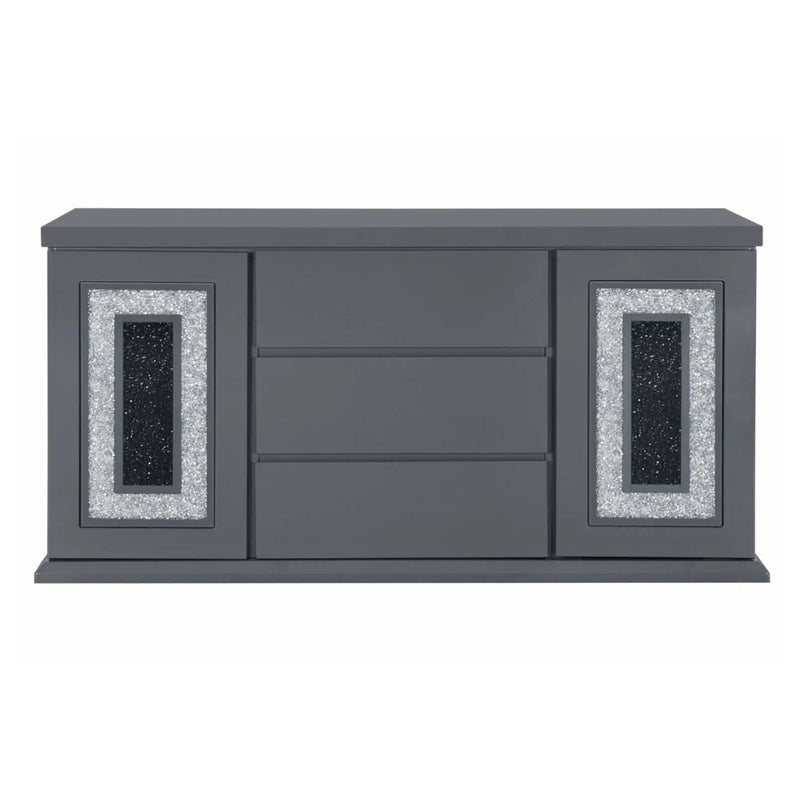 Ariya - Buffet With Clear Glass Inlay by Unique Piece Furniture