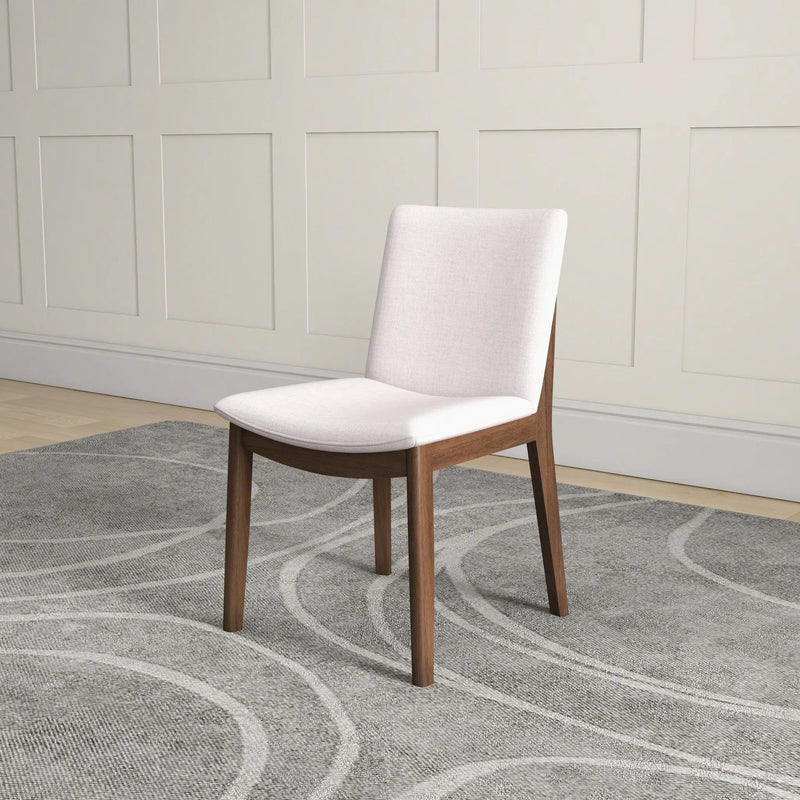 Laura - Mid-Century Modern Solid Wood Dining Chair (Set of 2) by Unique Piece Furniture