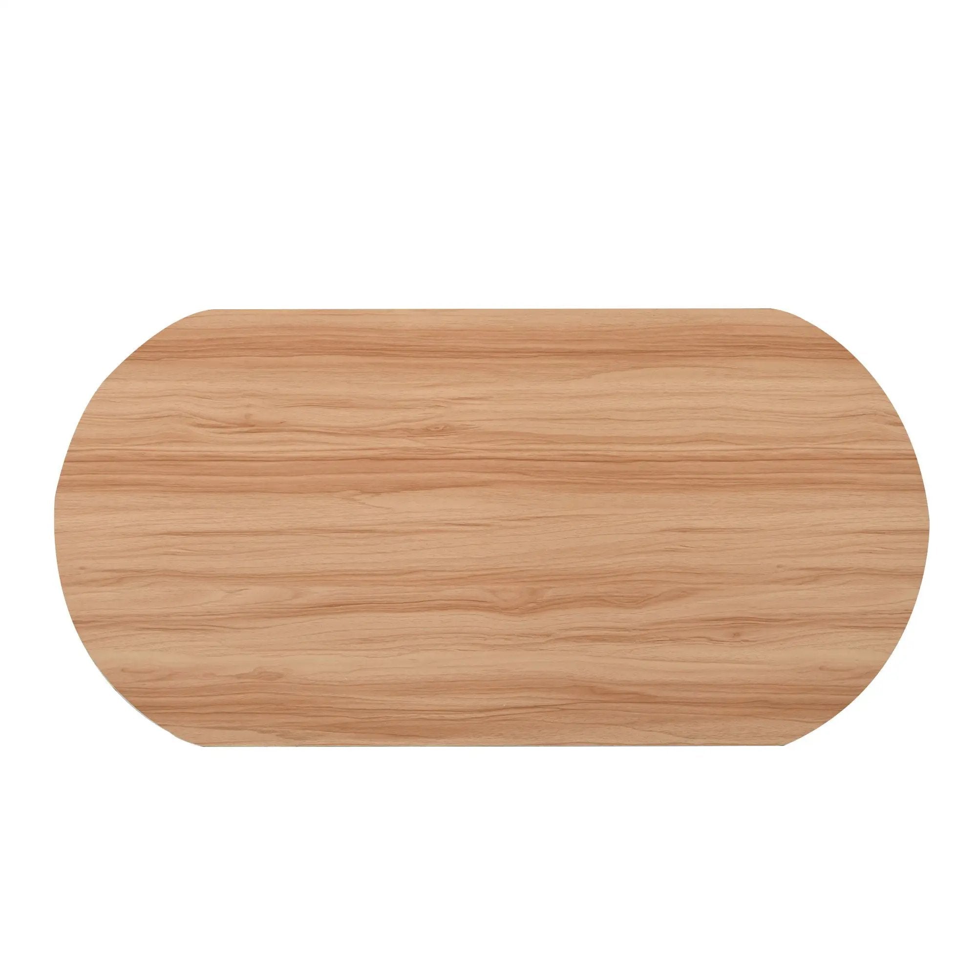 Lift Top Coffee Table With Hidden Compartment, Modern Oval Lift Tabletop For Home Living Room by HouseOfZazla