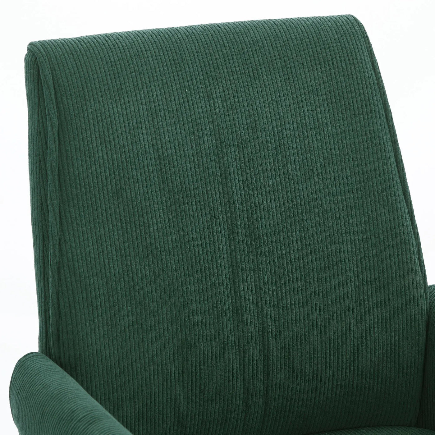 Ergonomic Mid-Back Office Chair With Gold Base by Unique Piece Furniture