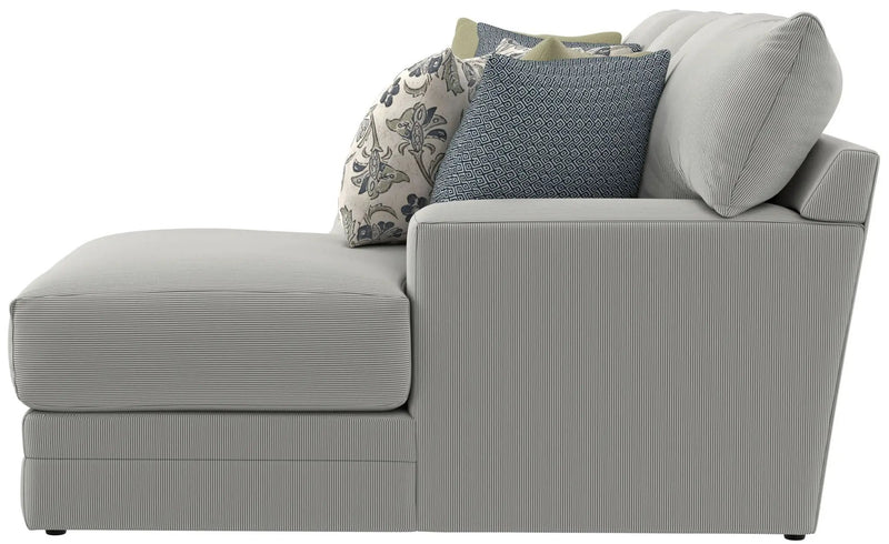 Stockbridge - Sectional With Comfort Coil Seating And 9 Accent Pillows Included by Unique Piece Furniture