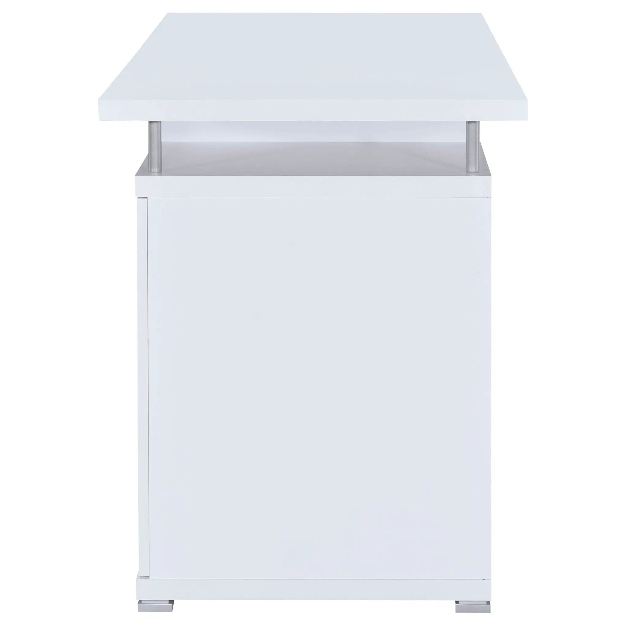 Tracy 55-inch 2-drawer Office Computer Desk White by Unique Piece Furniture