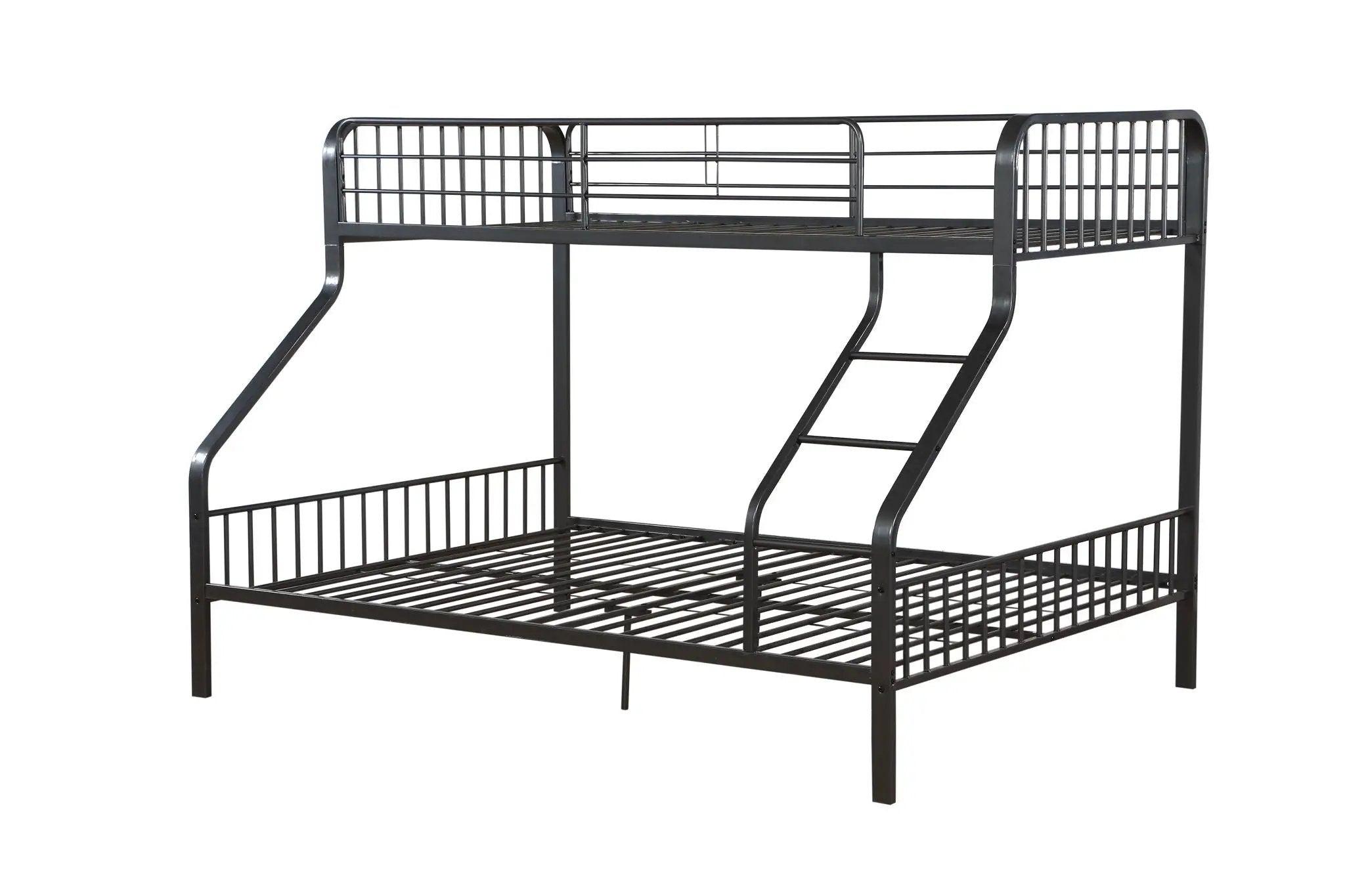 Caius - Twin Long Queen Bunk Bed - Gun by Unique Piece Furniture