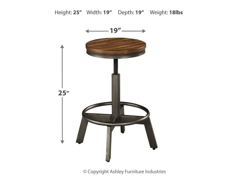 Torjin - Swivel Stool (Set of 2) by Unique Piece Furniture