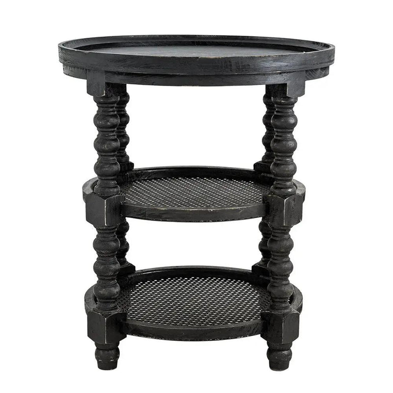 Round 3 Tiered Side Tabel, End Tabel For Lving Room Bedroom Entryway by Unique Piece Furniture