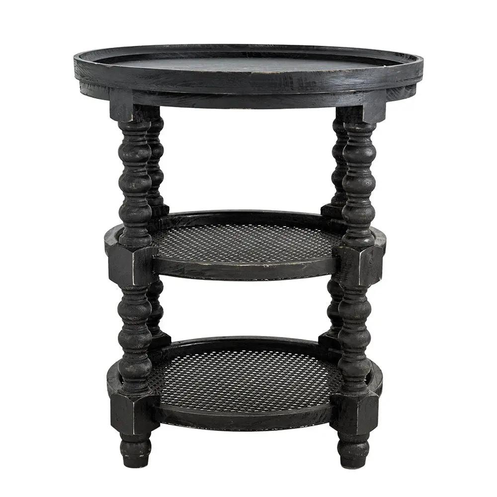 Round 3 Tiered Side Tabel, End Tabel For Lving Room Bedroom Entryway by Unique Piece Furniture