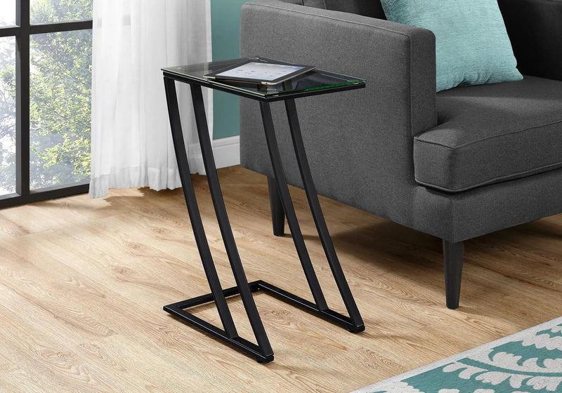 Accent Table, C - Shaped, Sturdy Construction, Contemporary & Modern by Unique Piece Furniture