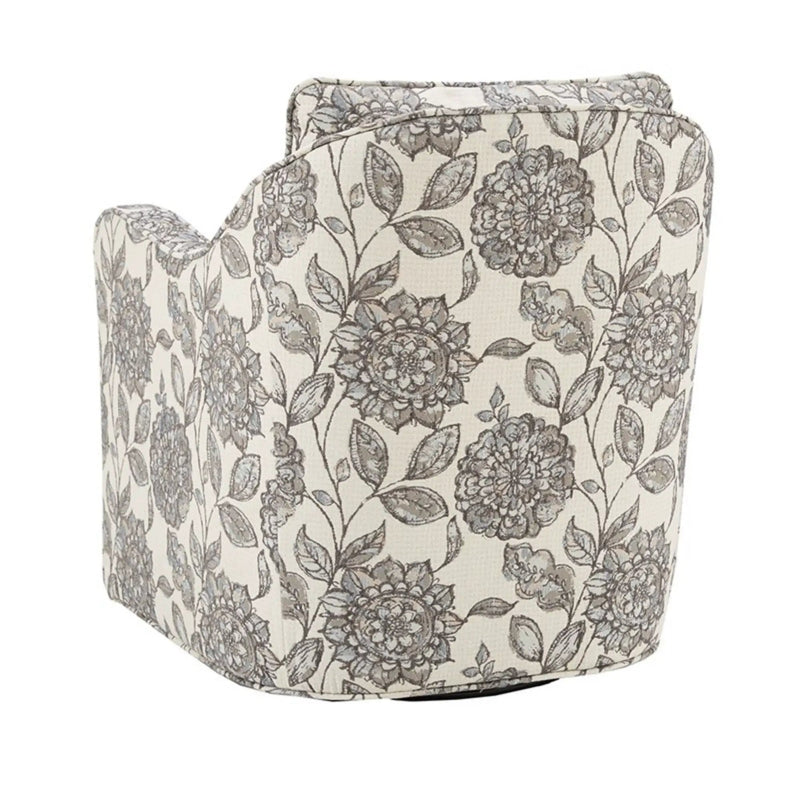 Wide Seat Arm Chair With 360 Degree Rotation by HouseOfZazla