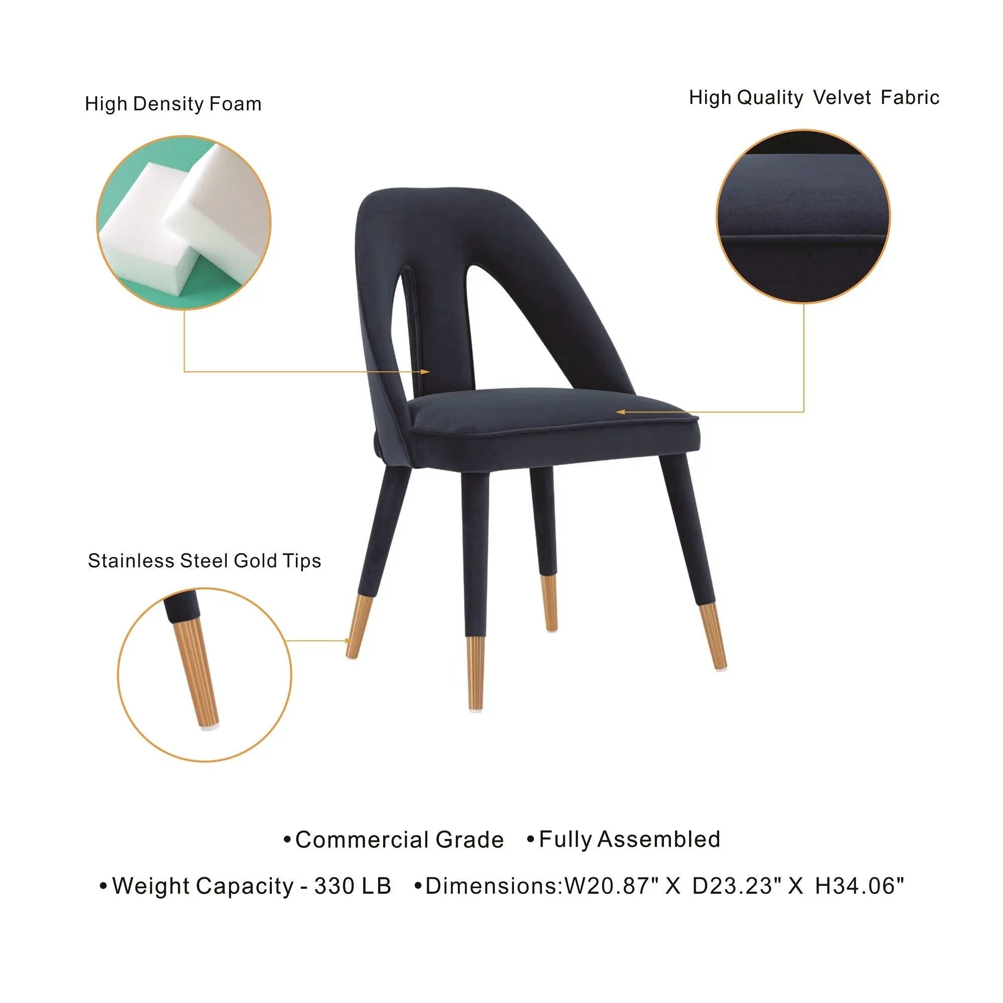 Neda - Dining Chair by HouseOfZazla