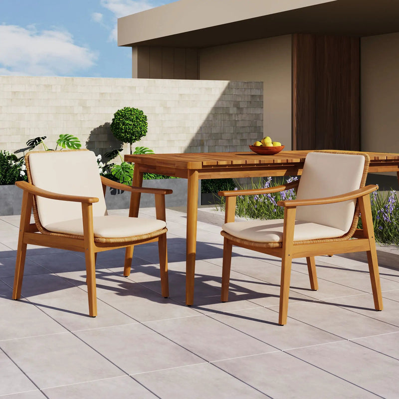 Outdoor Dining Chairs (Set of 2) by HouseOfZazla