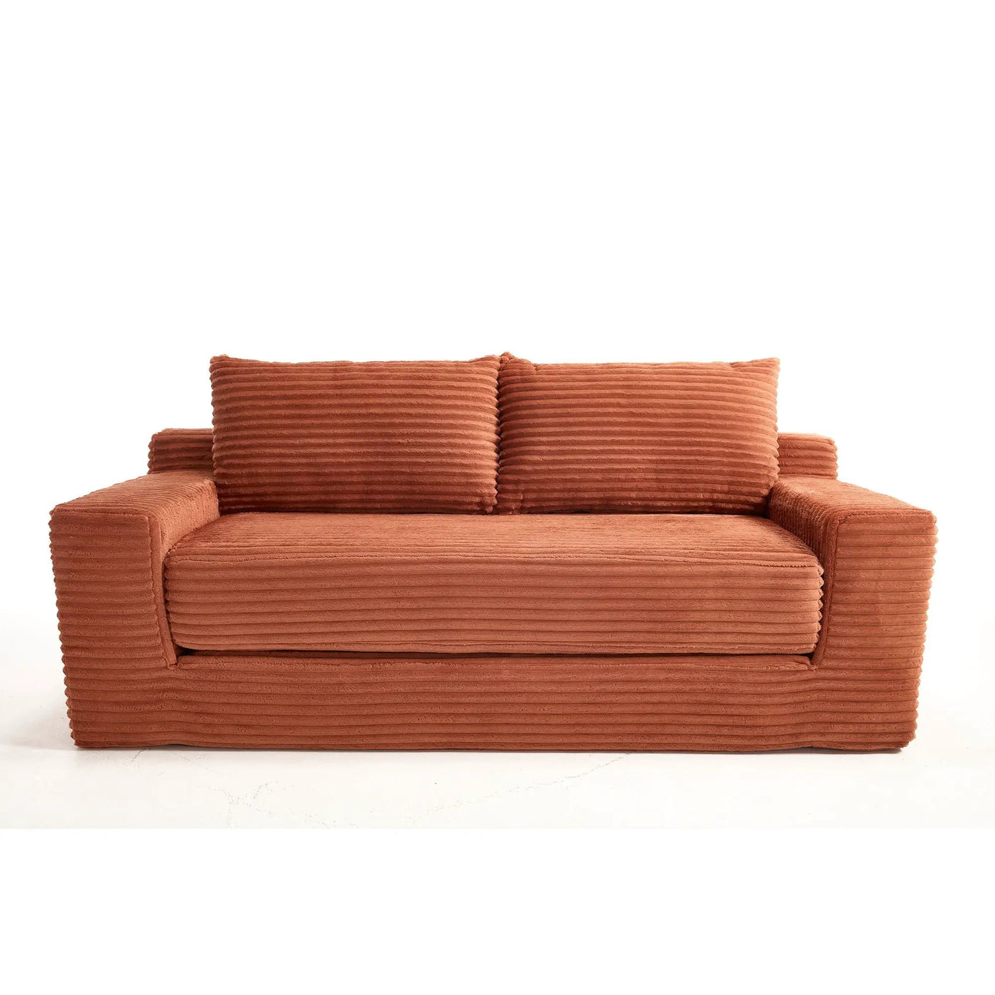 Convertible Loveseat Sofa Bed With Memory Foam & Steel Frame by Unique Piece Furniture