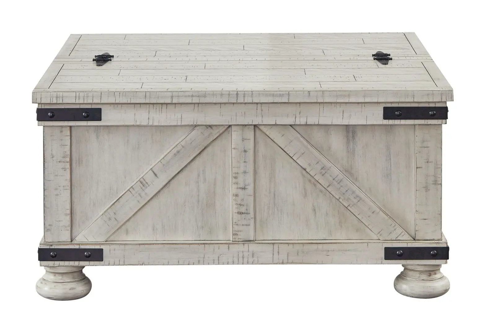 Carynhurst - Cocktail Table with Storage - Whitewash by Unique Piece Furniture