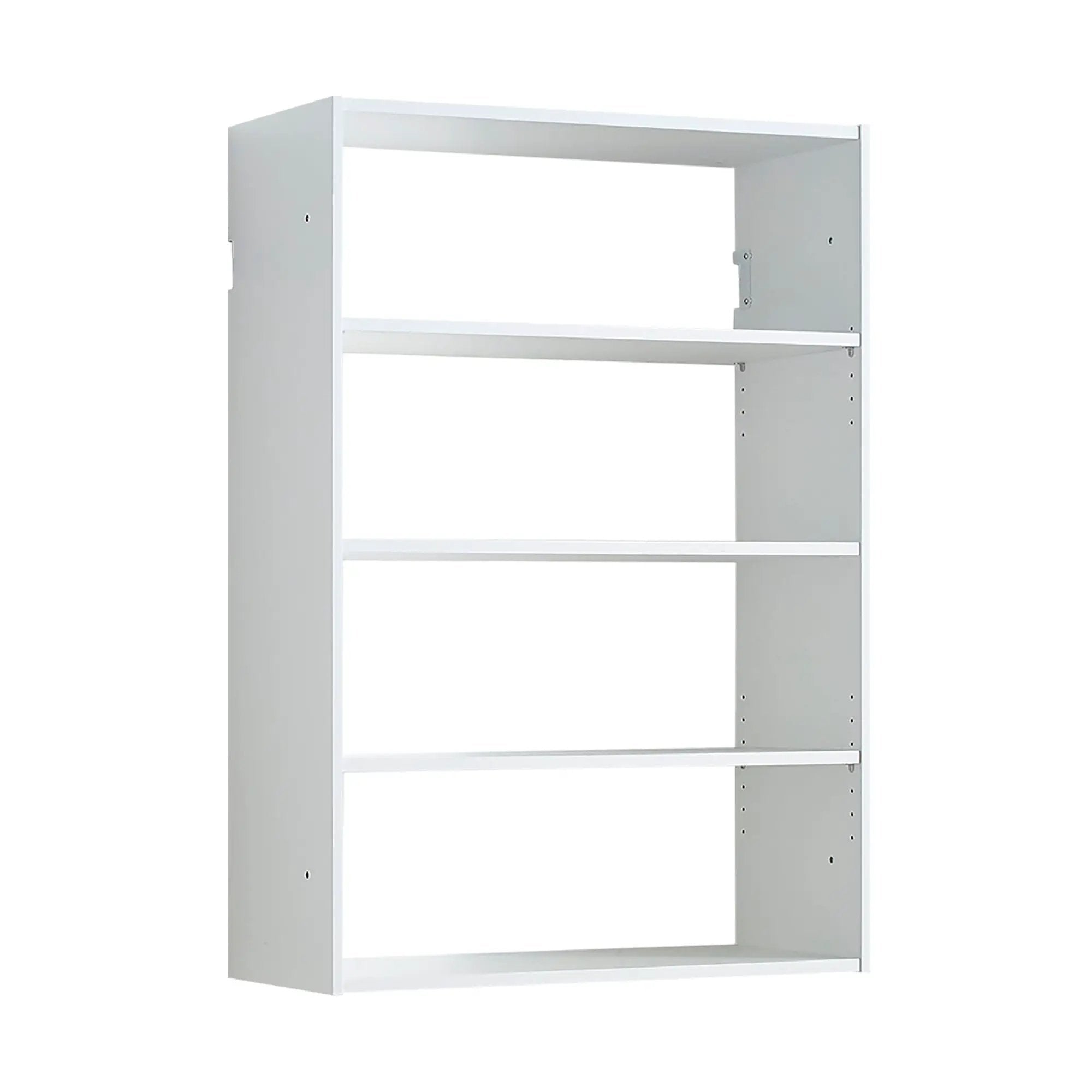 Devi - Wall Mounted Wood Closet System With Modular Design And Ample Storage by HouseOfZazla