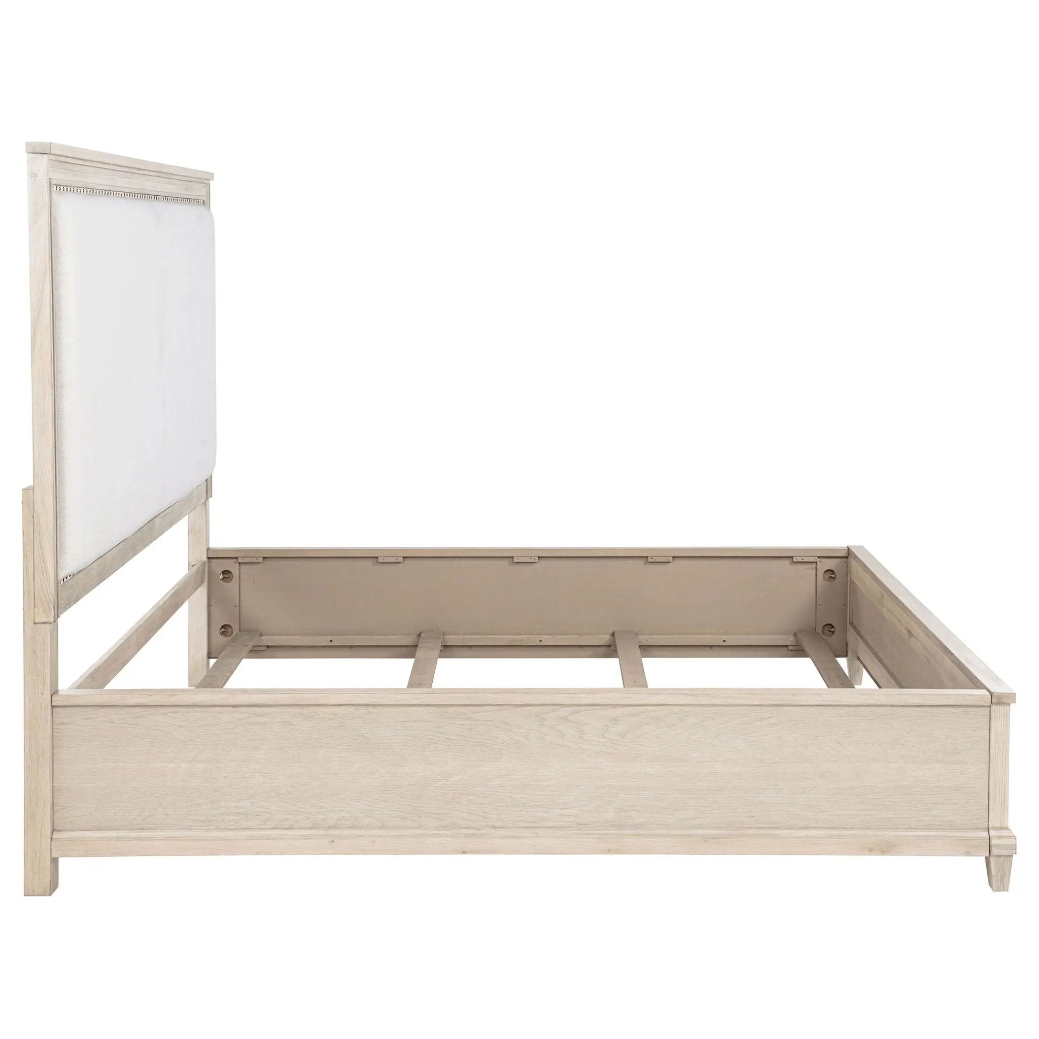 Pembroke 66-inch California King Panel Bed Washed Oak by Unique Piece Furniture