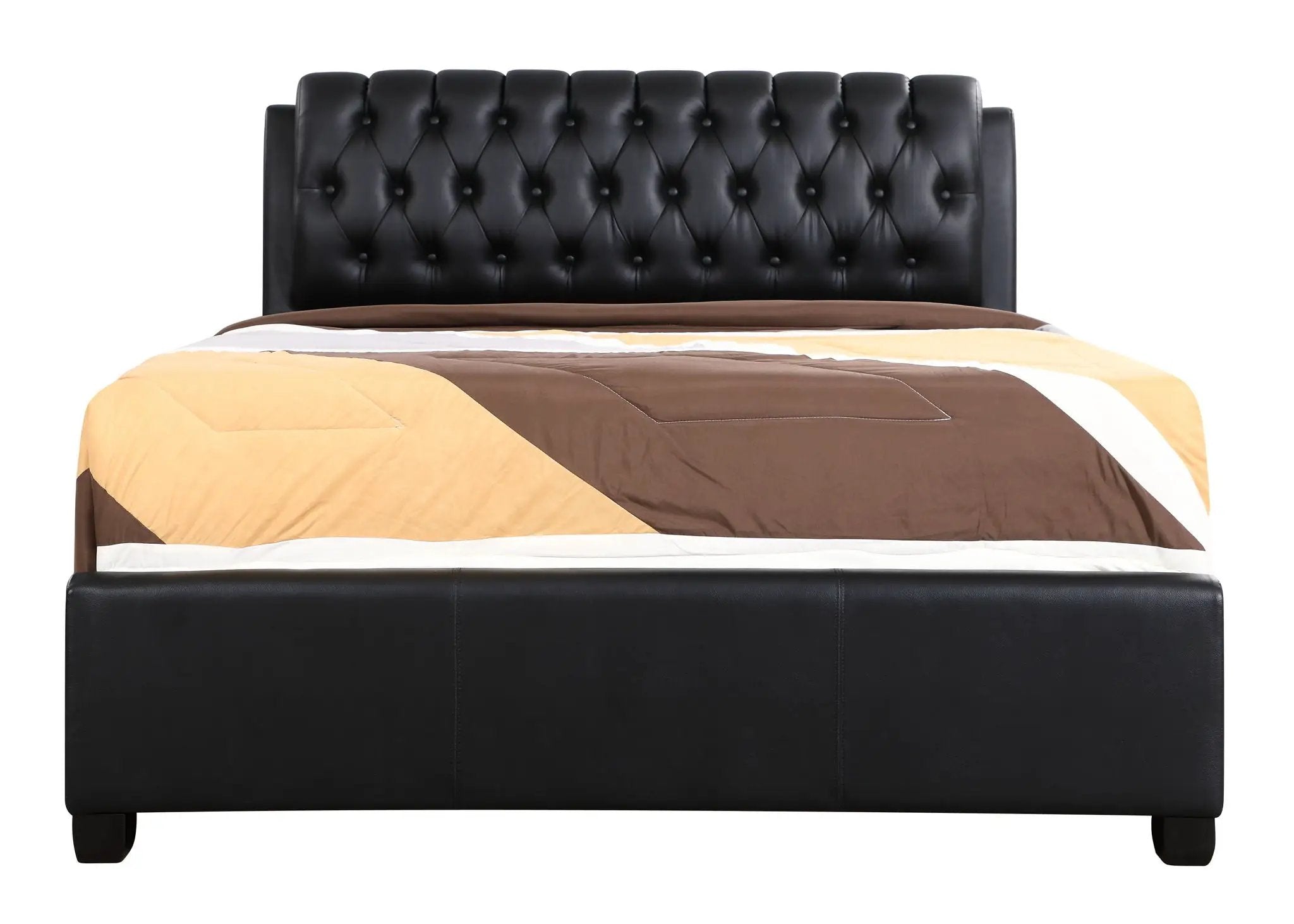 Tufted Upholstered Bed by Unique Piece Furniture
