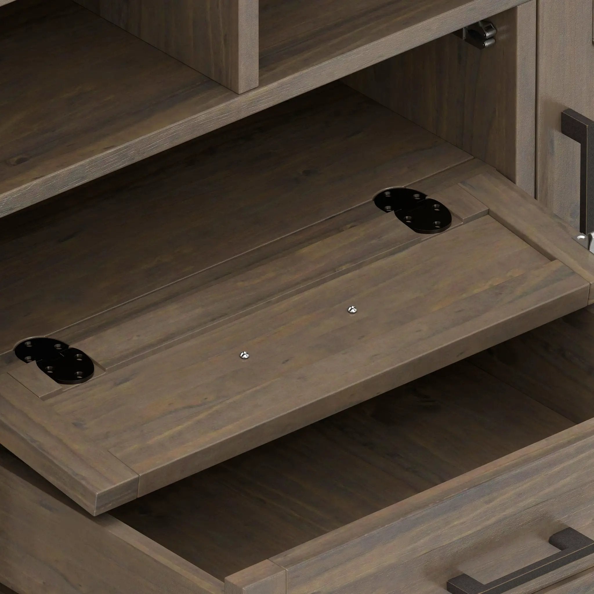 Ela - TV Media Stand - Smoky Brown by Unique Piece Furniture
